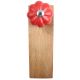2 Pieces Red Big Melon Ceramic Wooden Door Stopper